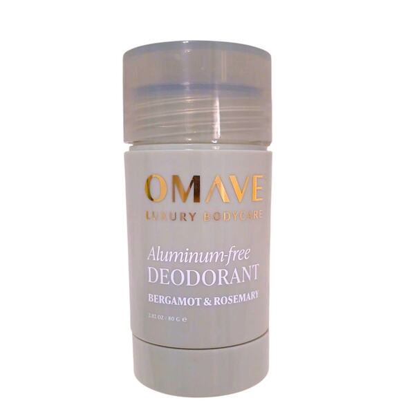 Rare Omavé Luxury Aluminum-Free Deodorant in Bergamot & Rosemary scent 2.8 oz - Picture 1 of 4